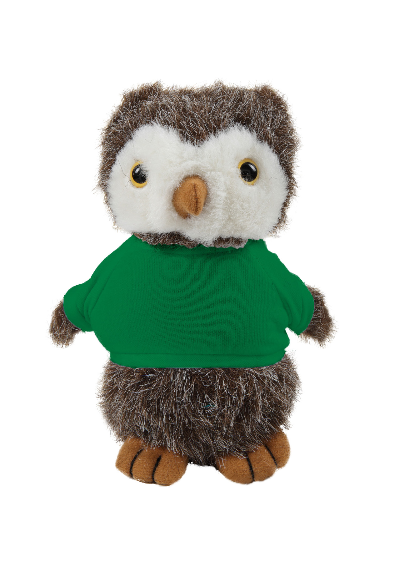 Soft Plush Standing Owl wearing a T-Shirt 16