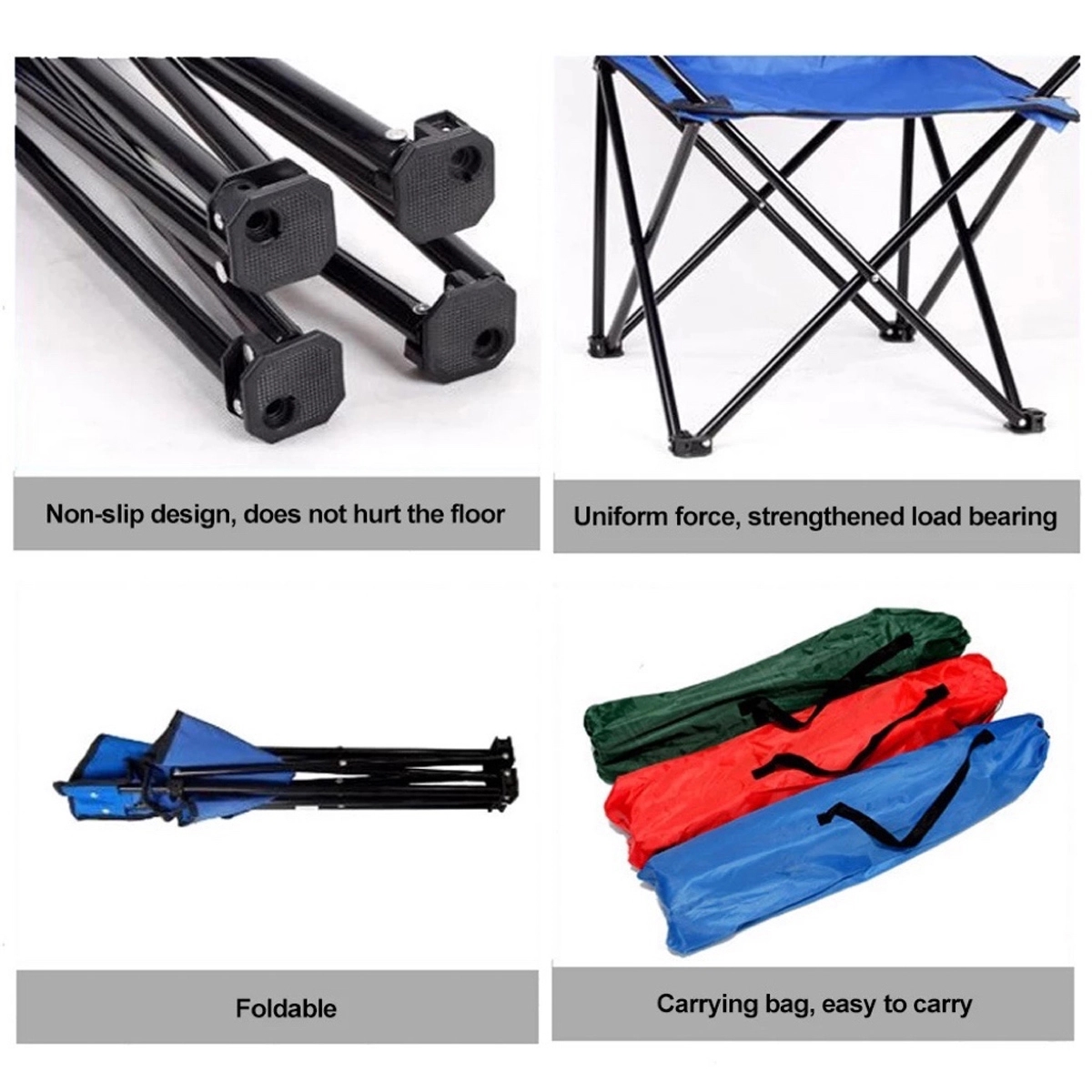 Camping Chair with Carrying Bag 2