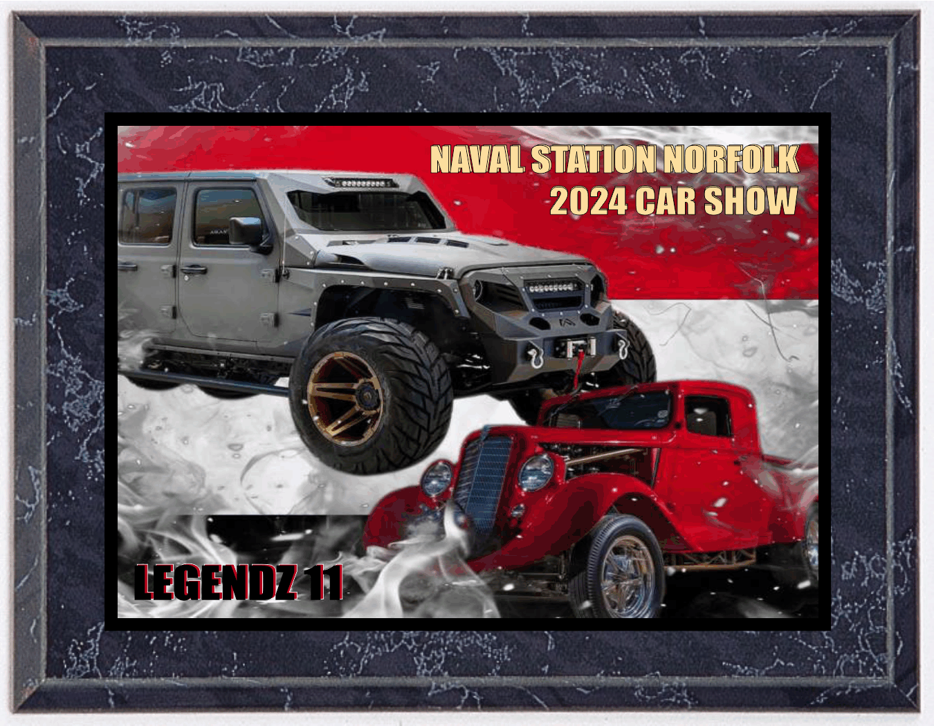Marble Finish Plaque 17