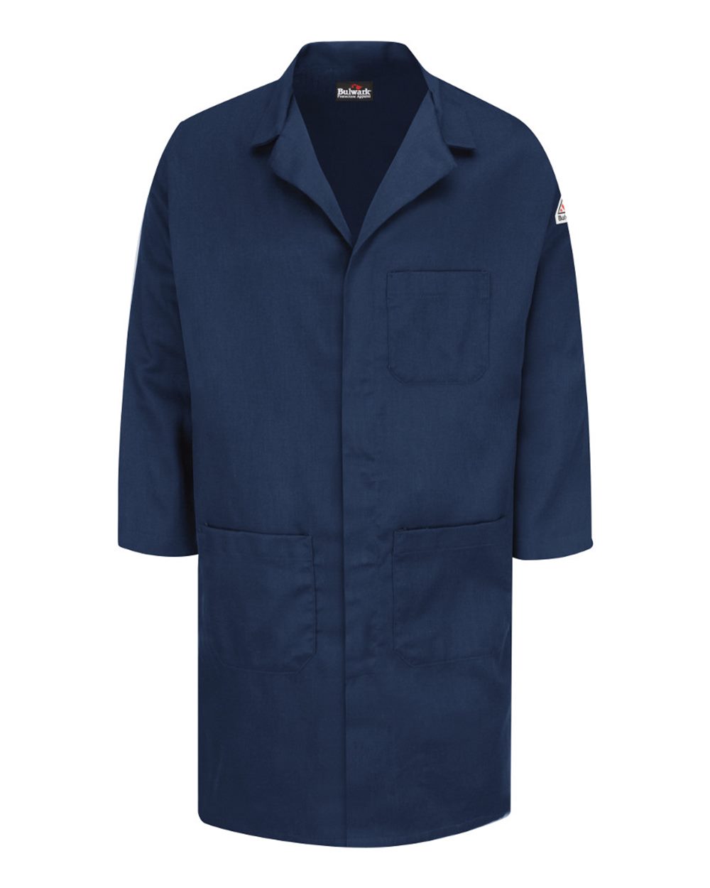 Concealed Snap Front Lab Coat EXCEL FR ComforTouch 6 oz