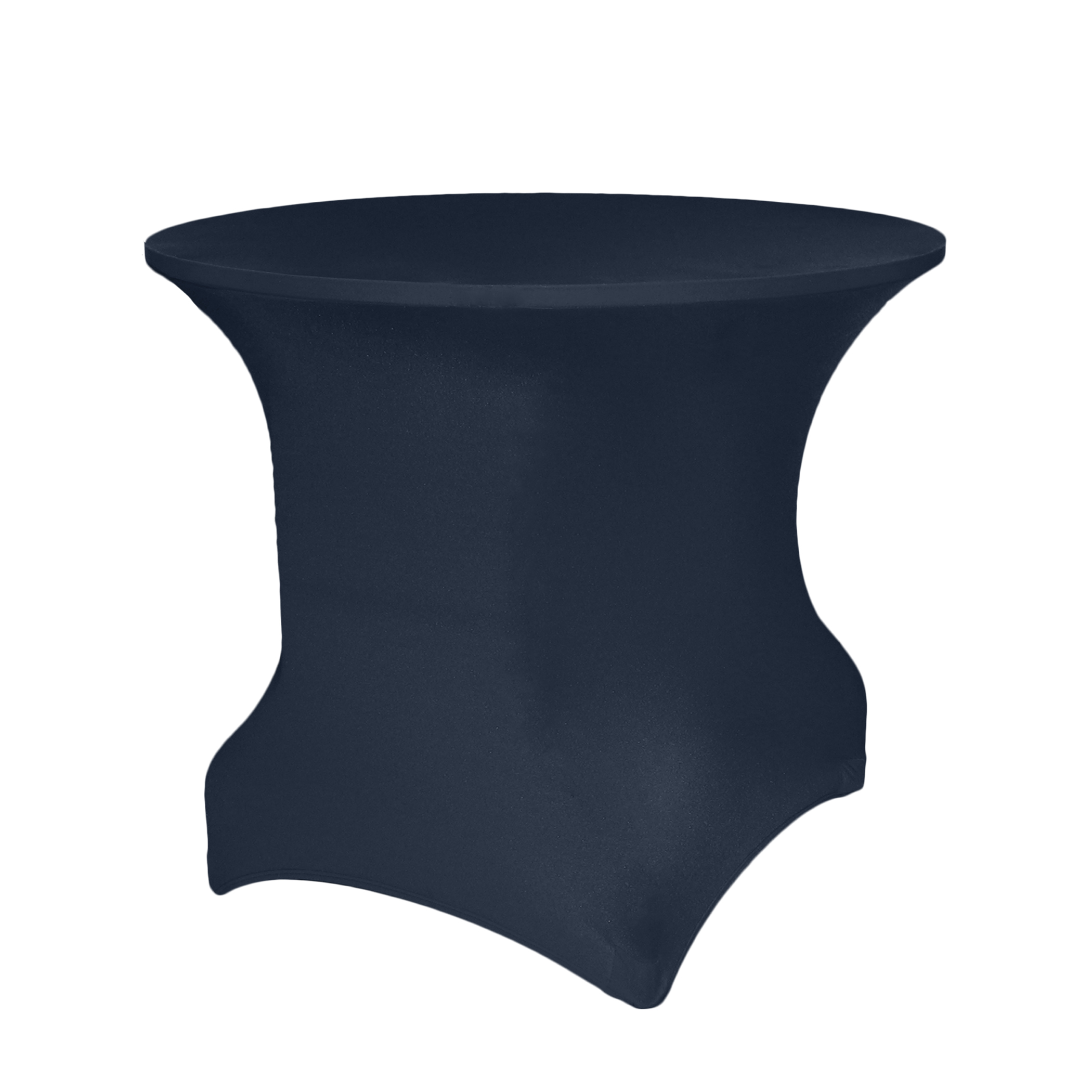Non-Printed 60" Round Spandex Stretch Table Cover 4
