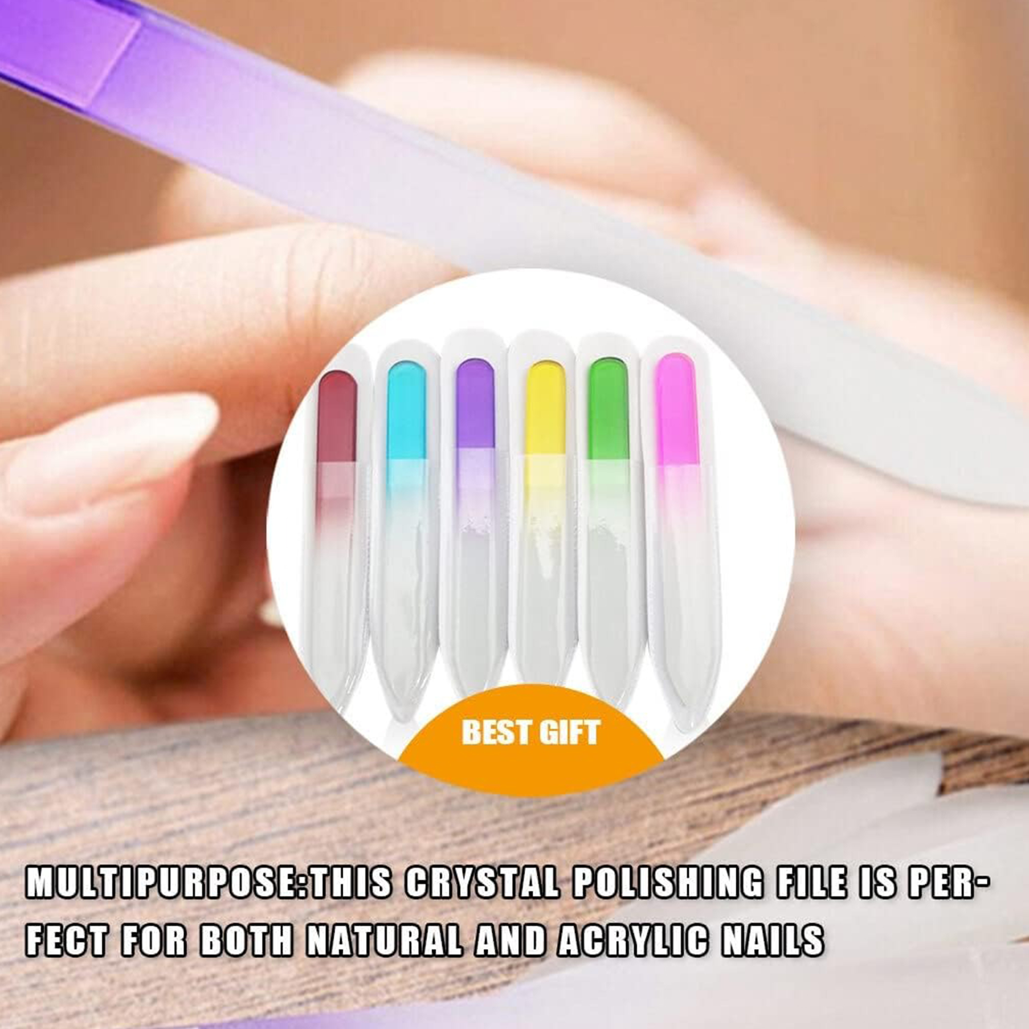 MOQ 100pcs NM Glass Nail Buffer 2