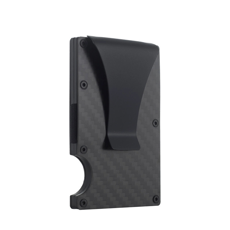 Rfid Blocking Carbon Fibre Card Holder Wallet 9