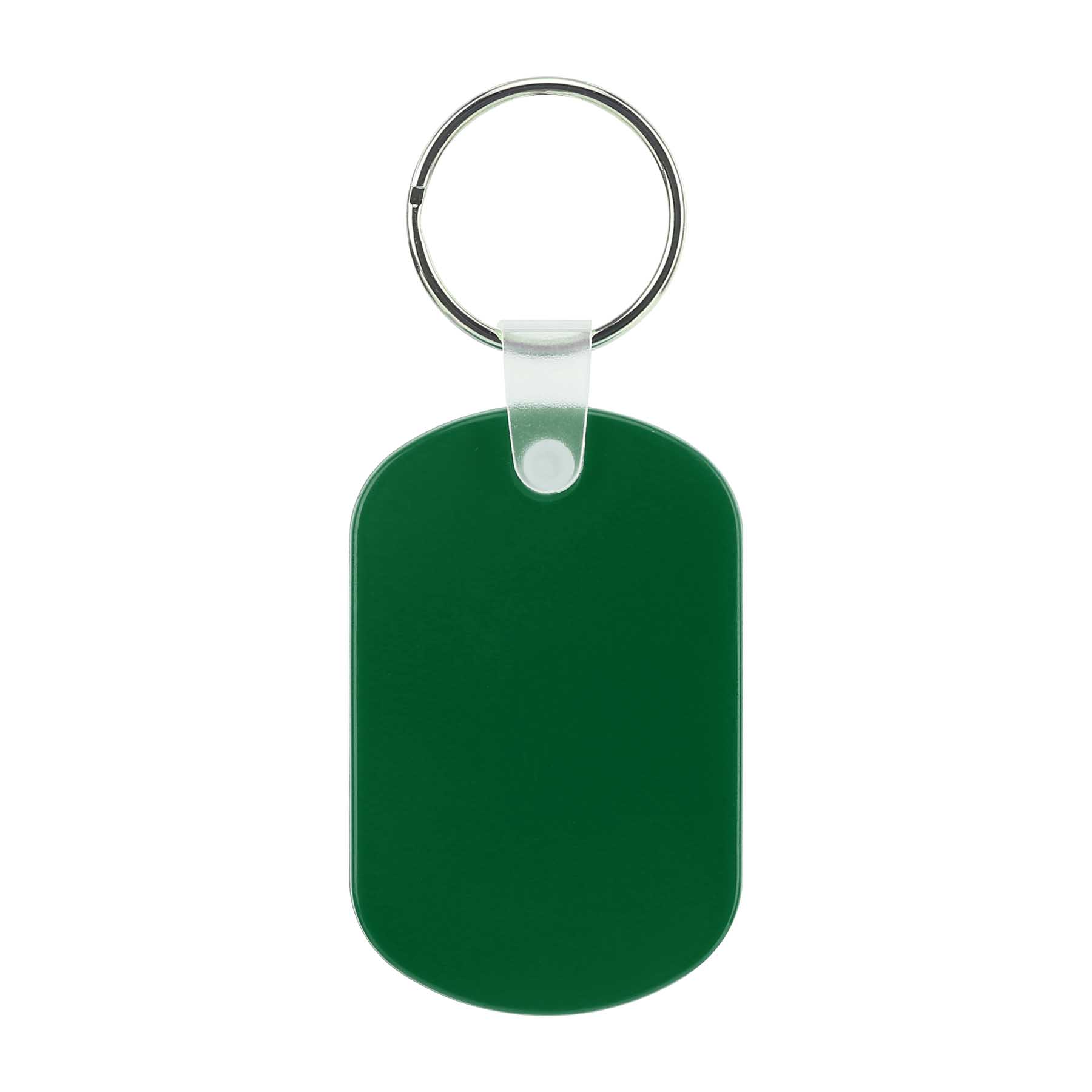 PVC Oval Vinyl Keychain 4