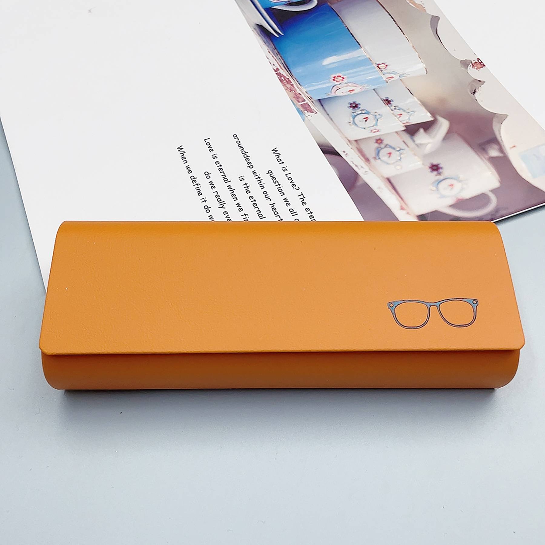 Hard Shell Eyeglasses Portable Case 8