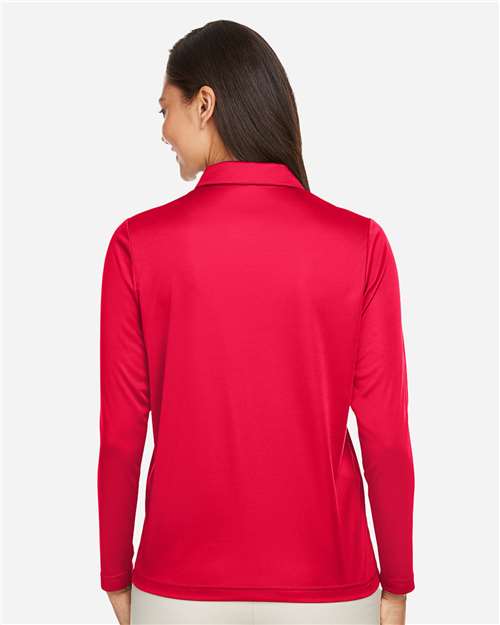 Women's Zone Performance Long Sleeve Polo - TT51LW 18