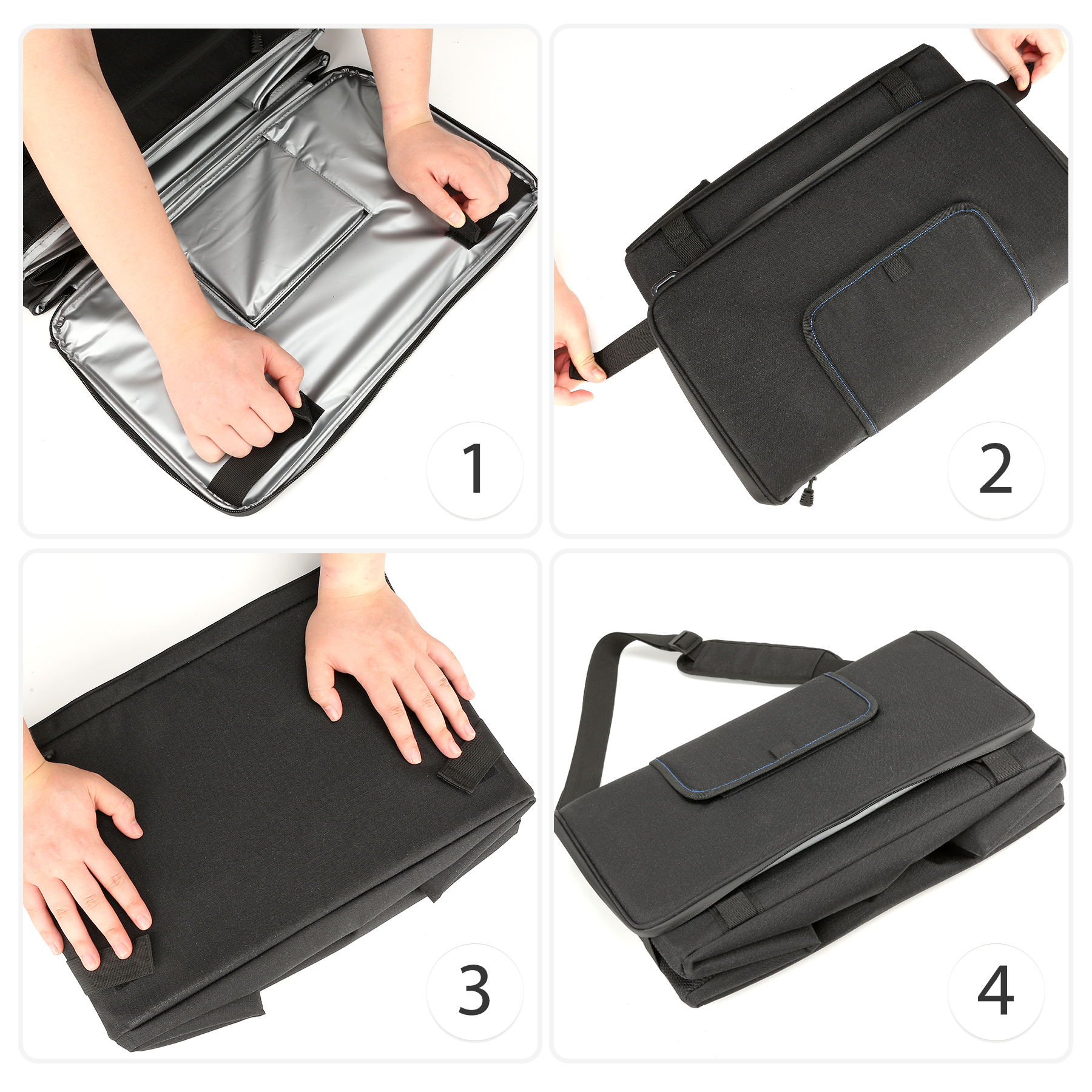 Large 48-Can Collapsible Cooler Chest W/Bottle Opener 2