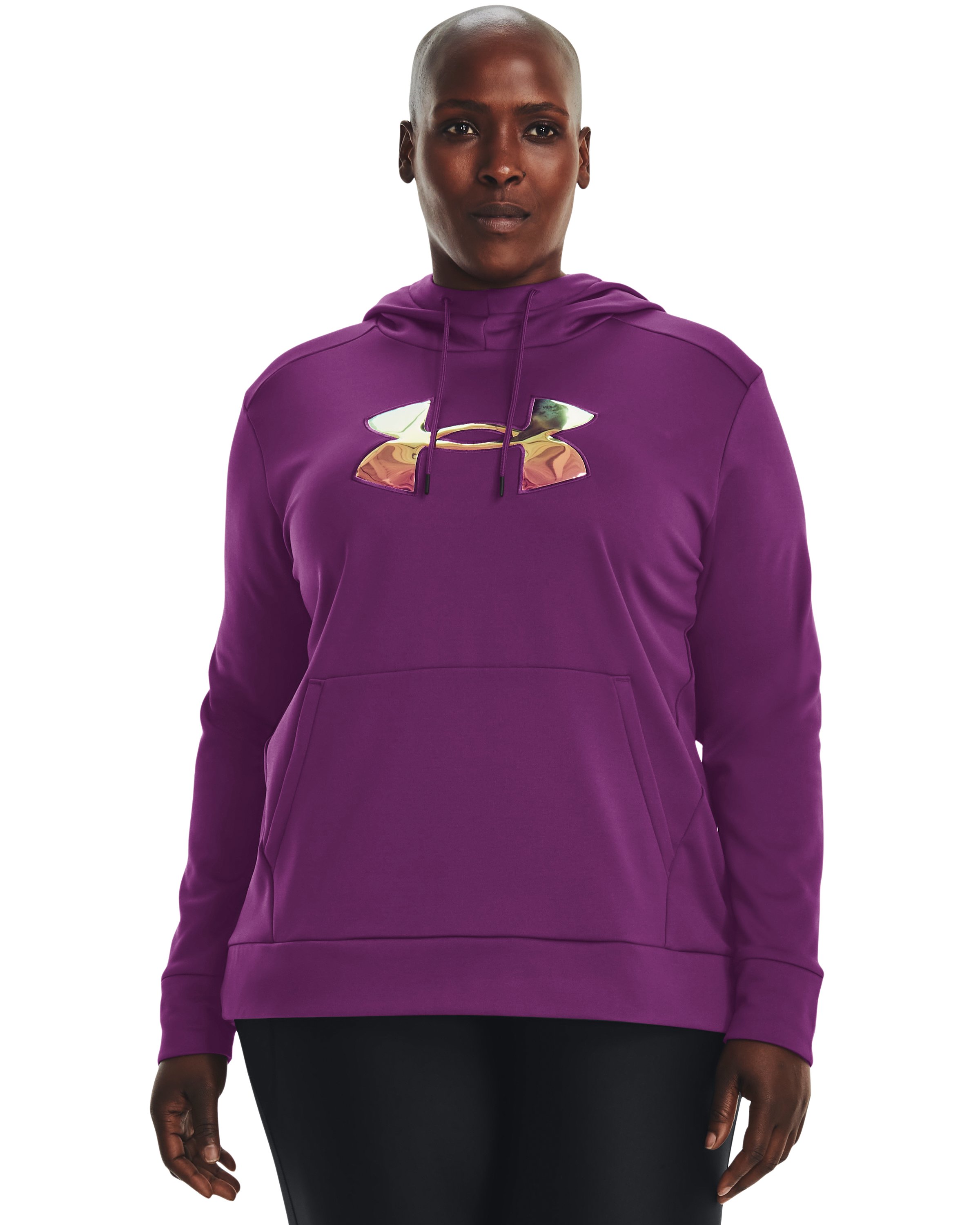 Women's Armour Fleece Big Logo Hoodie 4