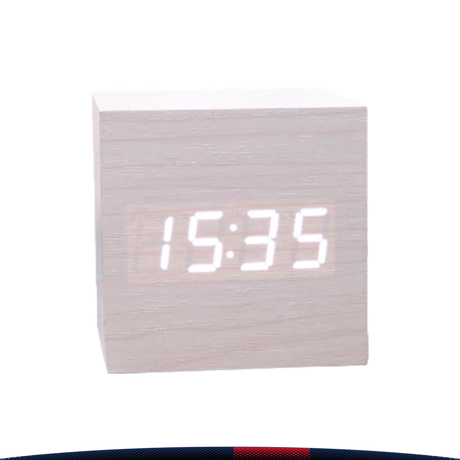 Acoustic Wooden Clock 4