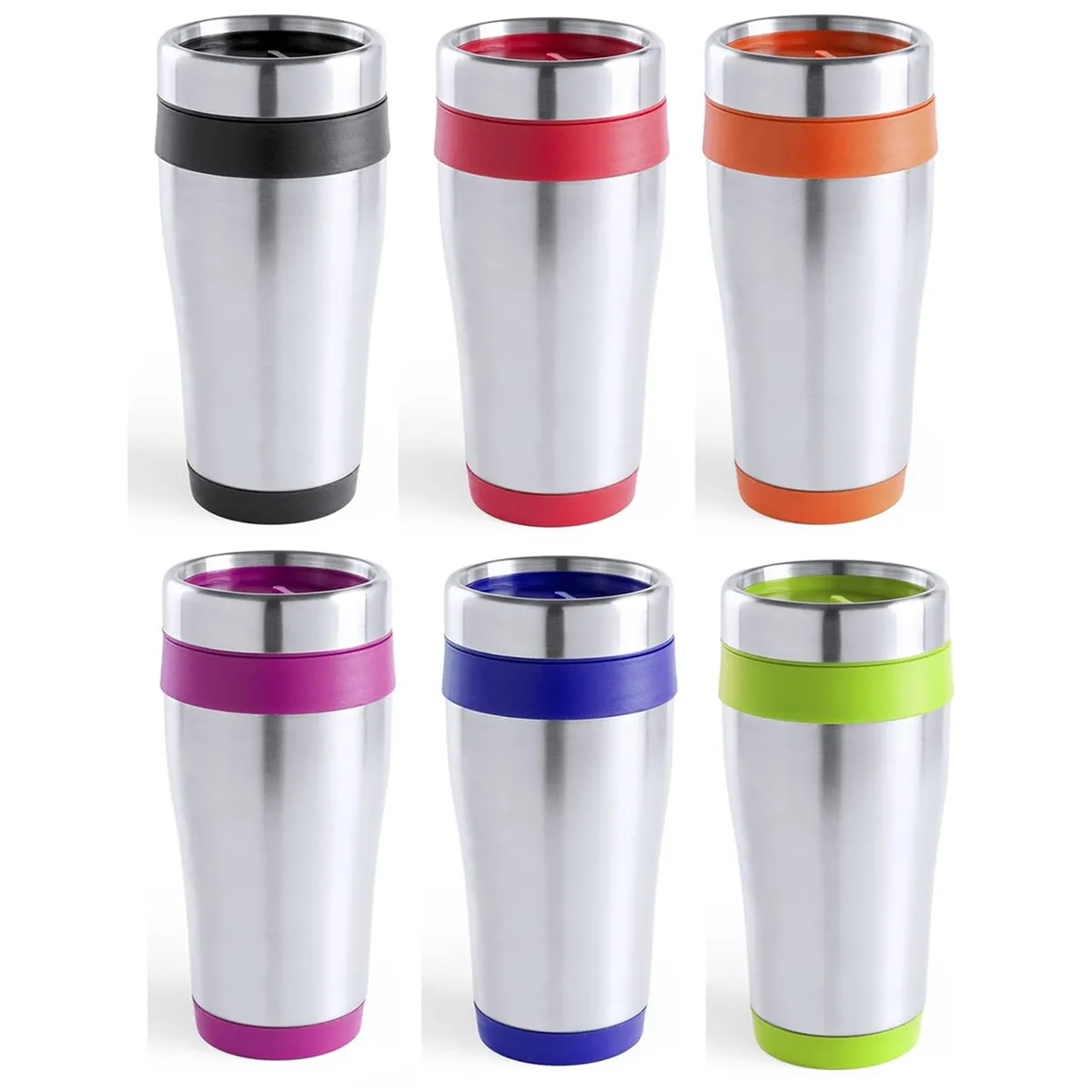 14oz Double Walled Stainless Steel Insulated Travel Mug 3
