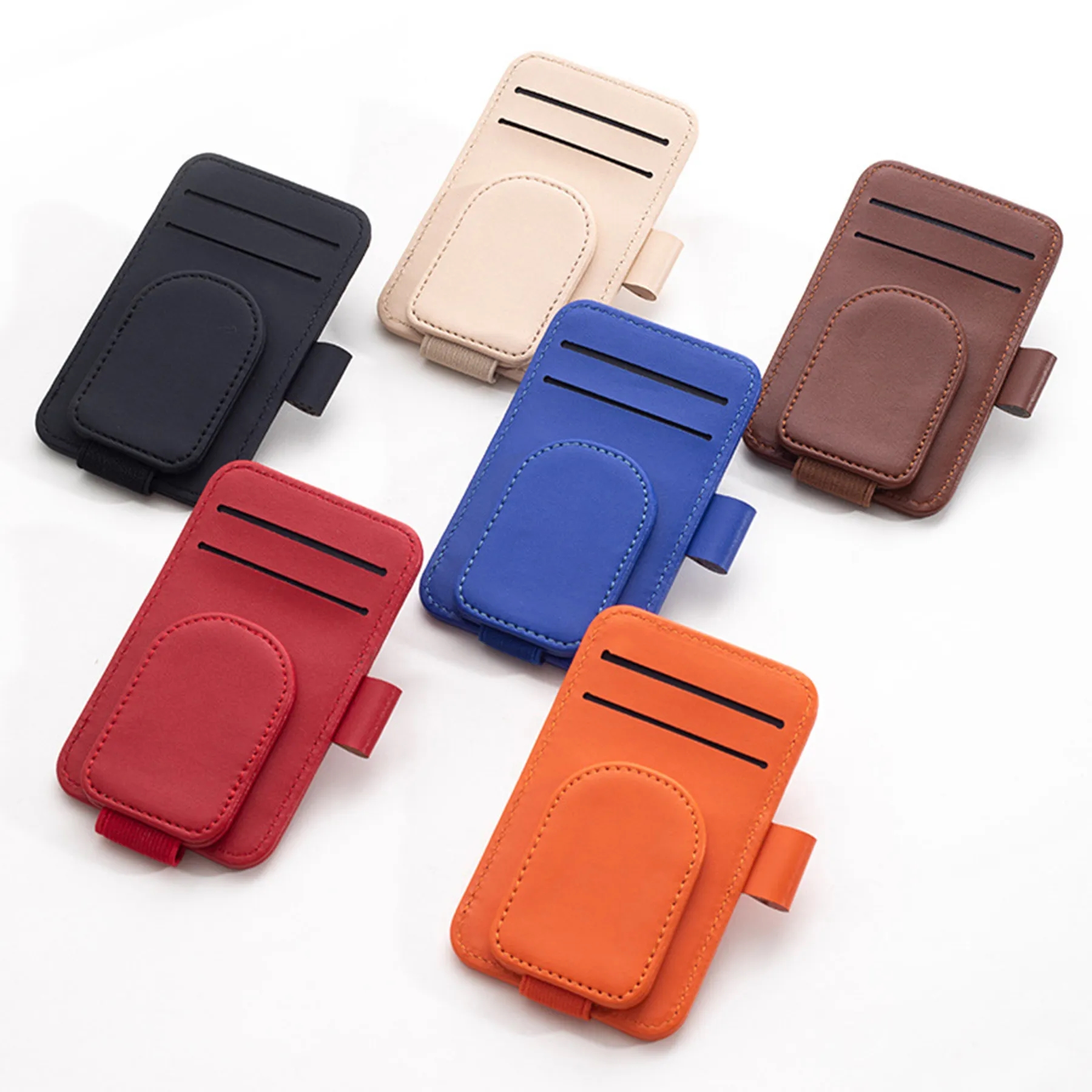 Auto Visor Eyeglasses Clip W/ Pen Slot 7
