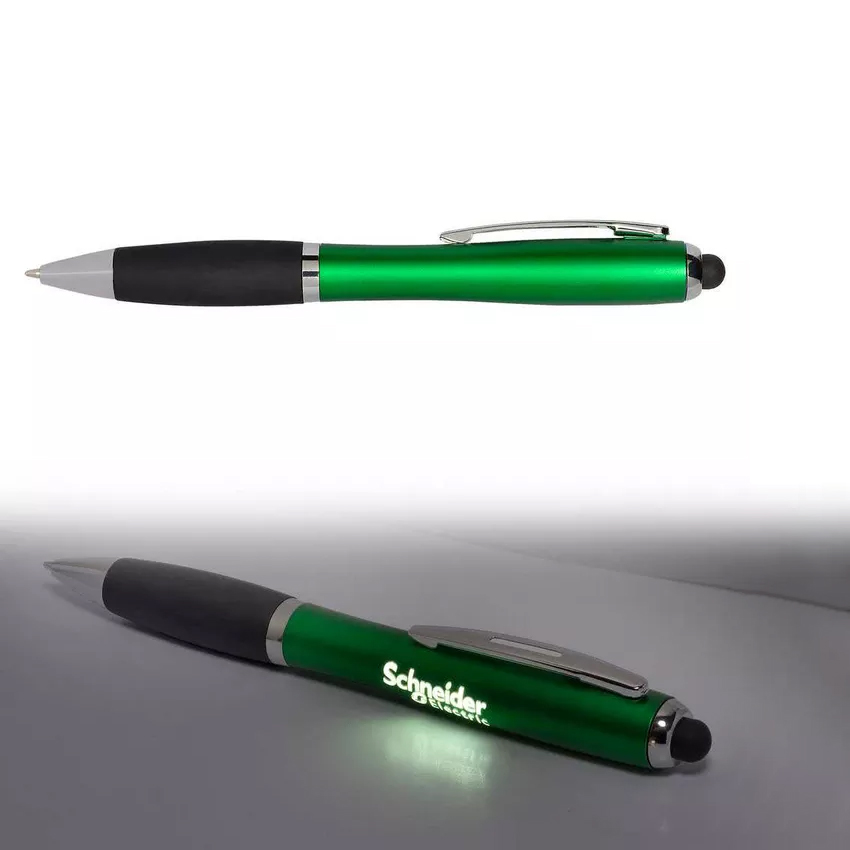 Stylus-407 Logo Light Up Stylus Pen 6