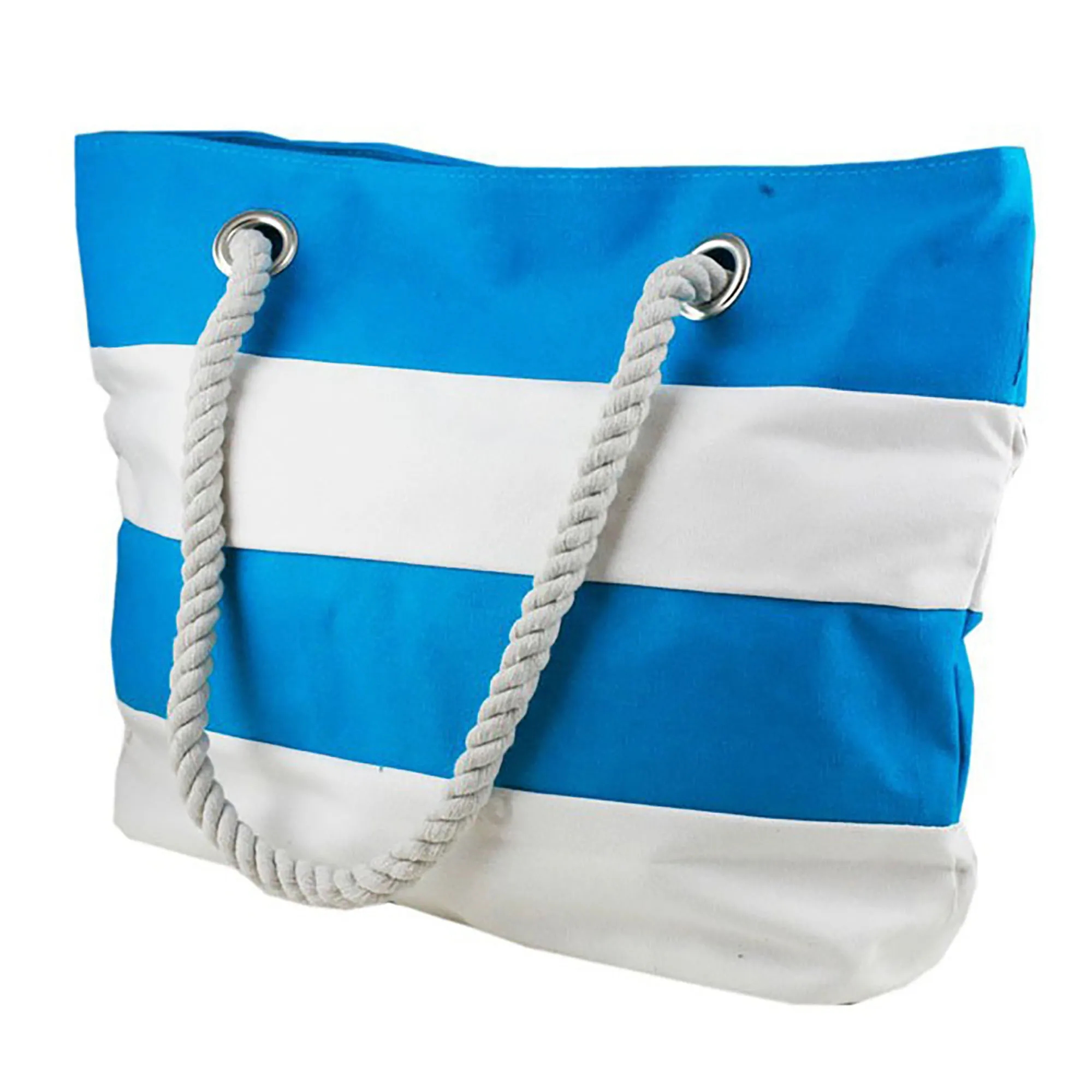 Stripe Canvas Tote Bag, custom tote bag with logo imprint 2
