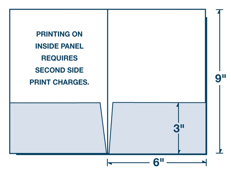 Mid-Size Presentation Folders with Two Pockets printed Full Color 5
