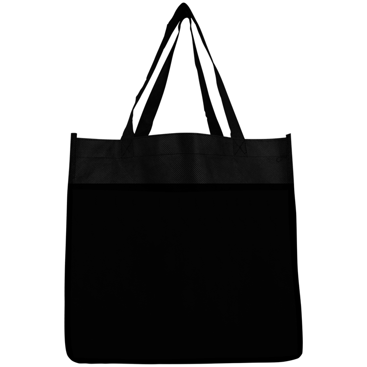 Front Pocket Shopper Tote 2