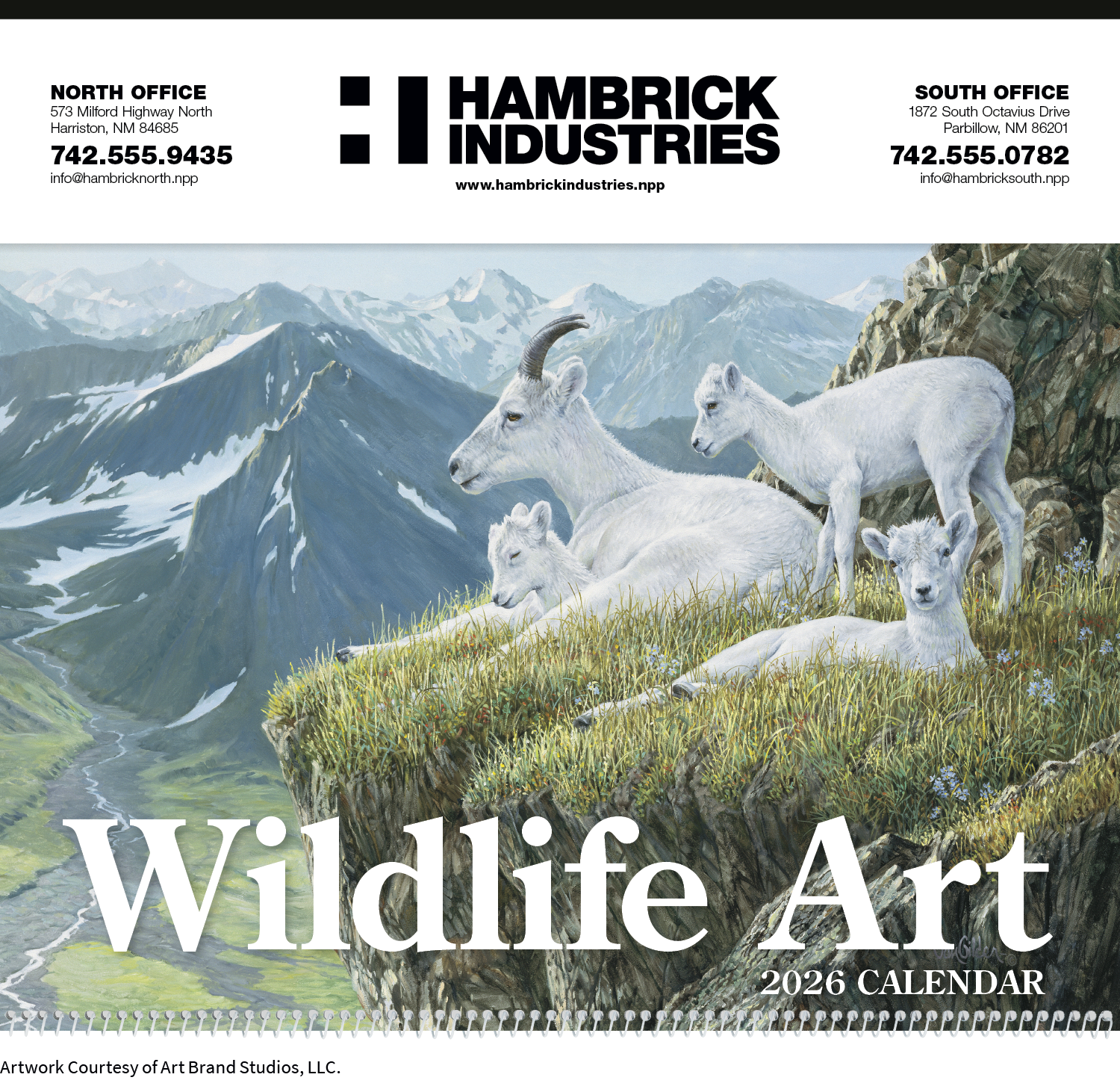 Triumph® Calendars Wildlife Art Calendar 30