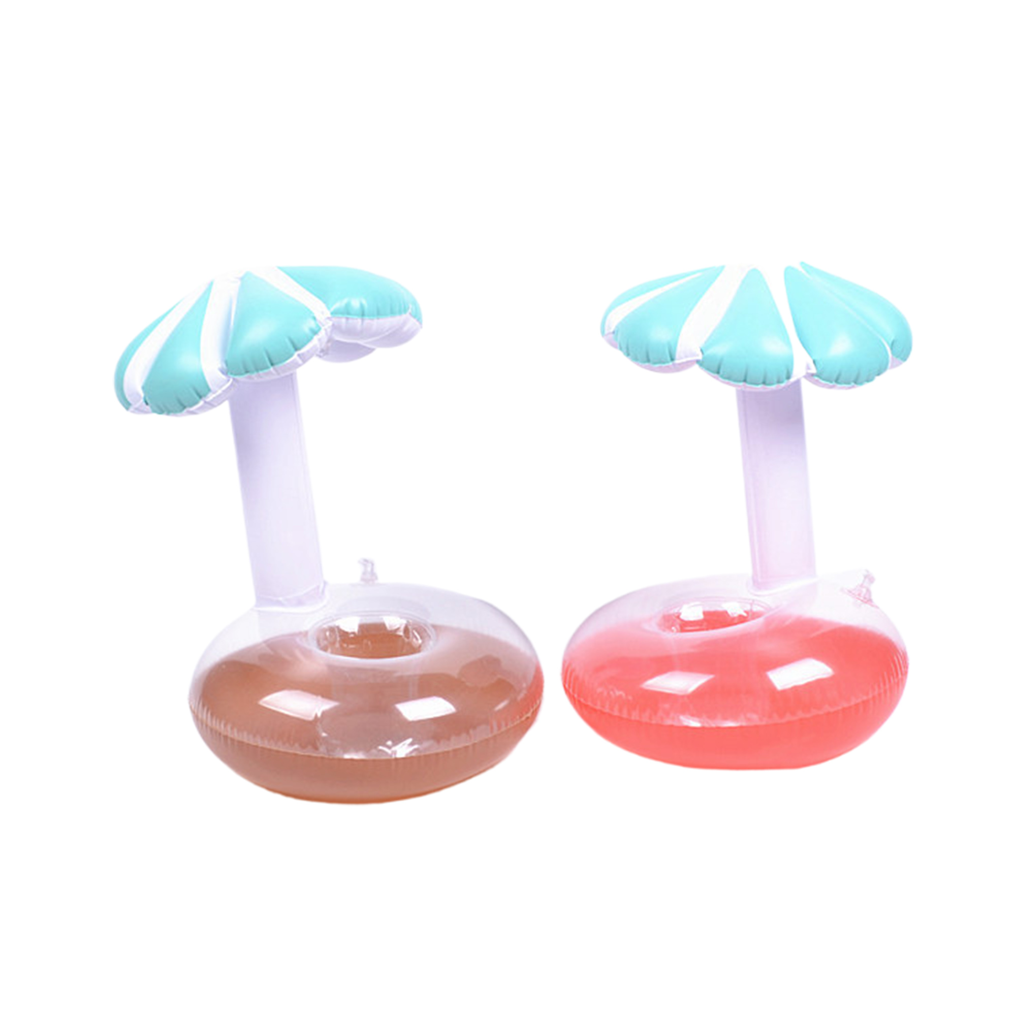 MOQ500 Inflatable Pool Float With Cup Holder 9