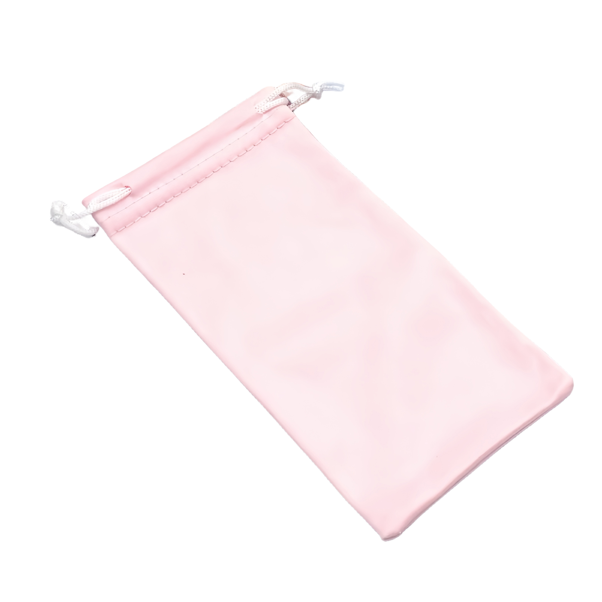 Ultra Fine Fiber Eyeglass Pouch Drawstring Bag Flannel Glasses Case Portable Reusable 3