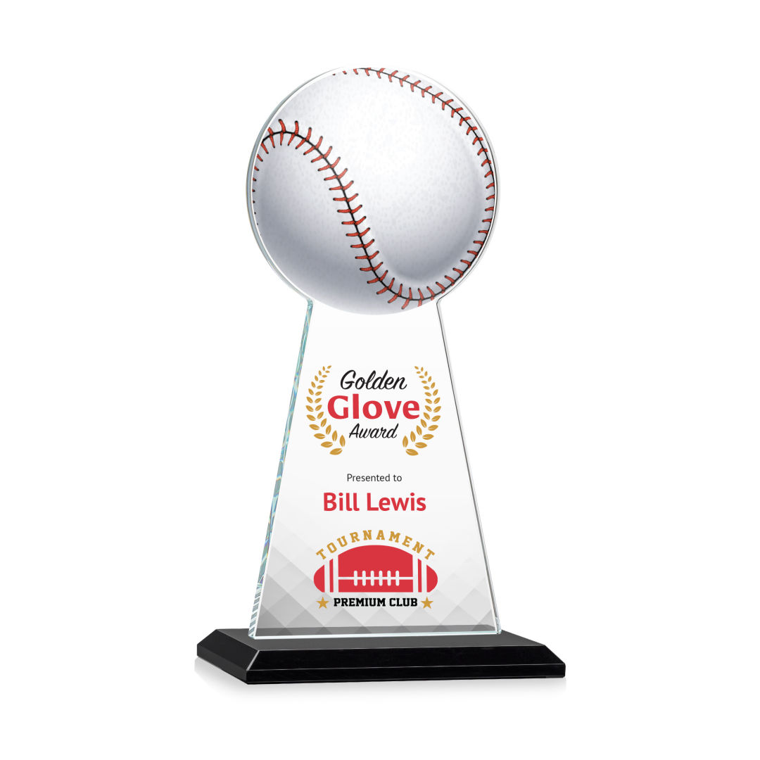 Edenwood Baseball VividPrint™ Award - Black 4