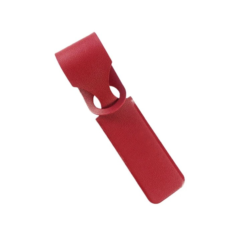 Strip Hanging PU Leather Luggage Tag 11