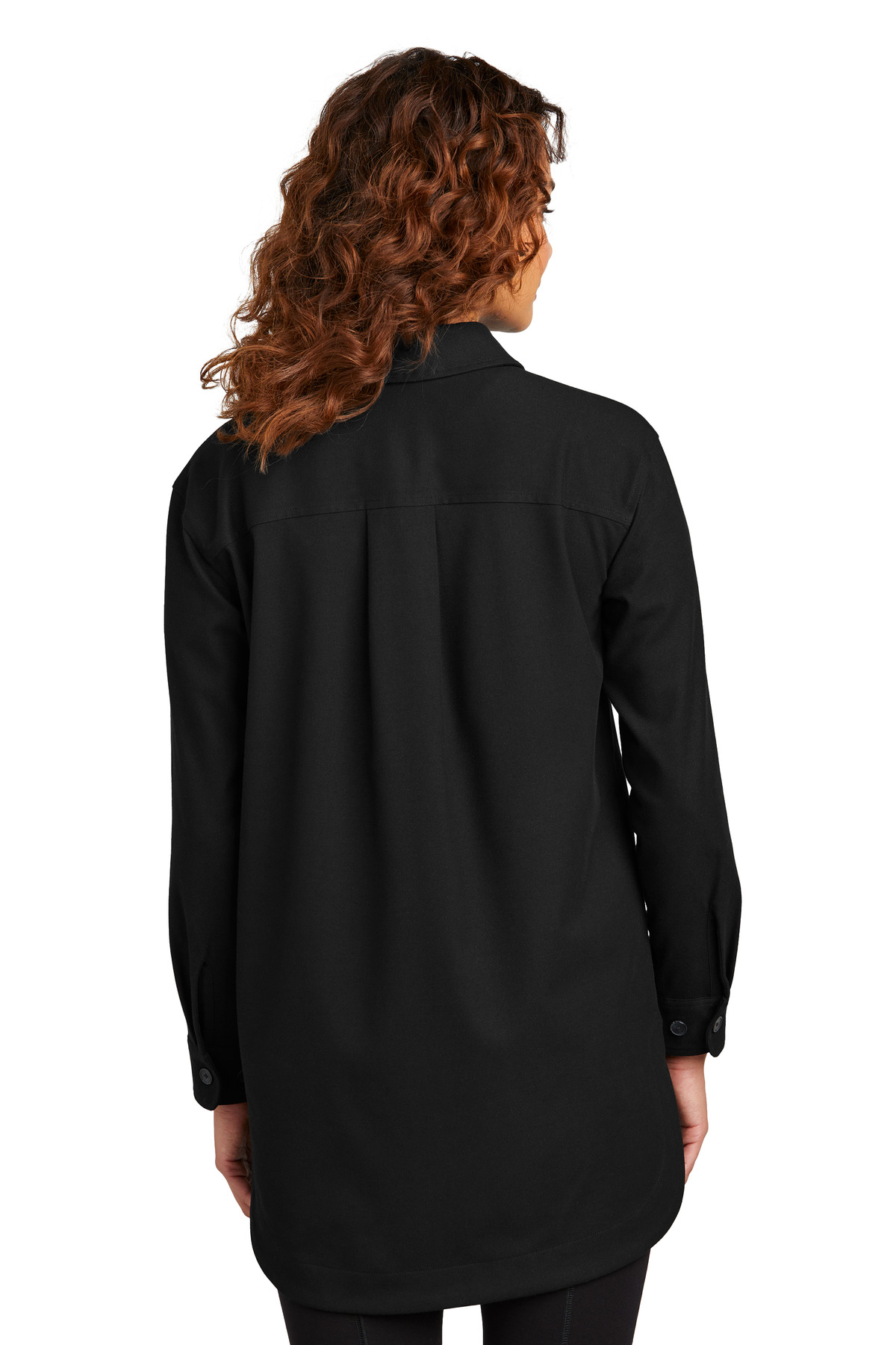 Mercer+Mettle Women's Long Sleeve Twill Overshirt MM2021 7