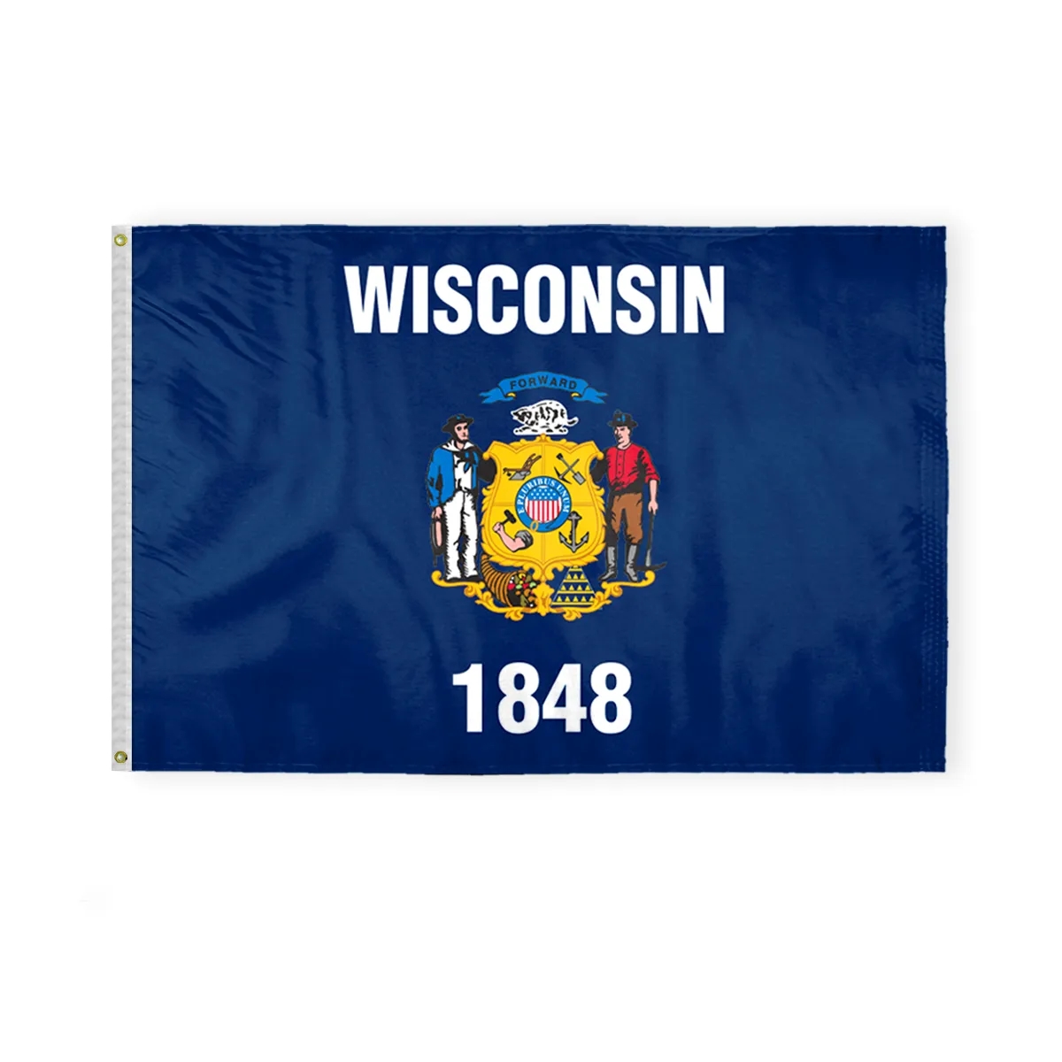 12"x18" to 8'x12' Wisconsin Nylon Flags 10