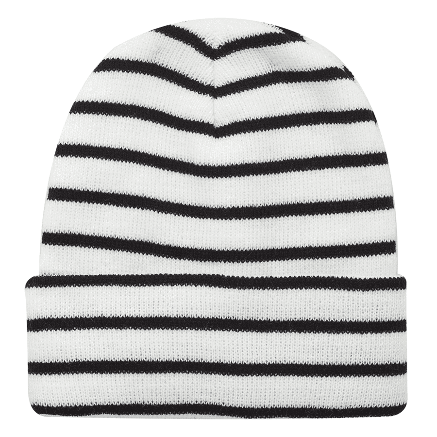 Cozy Striped Knit Beanie for All Seasons 7