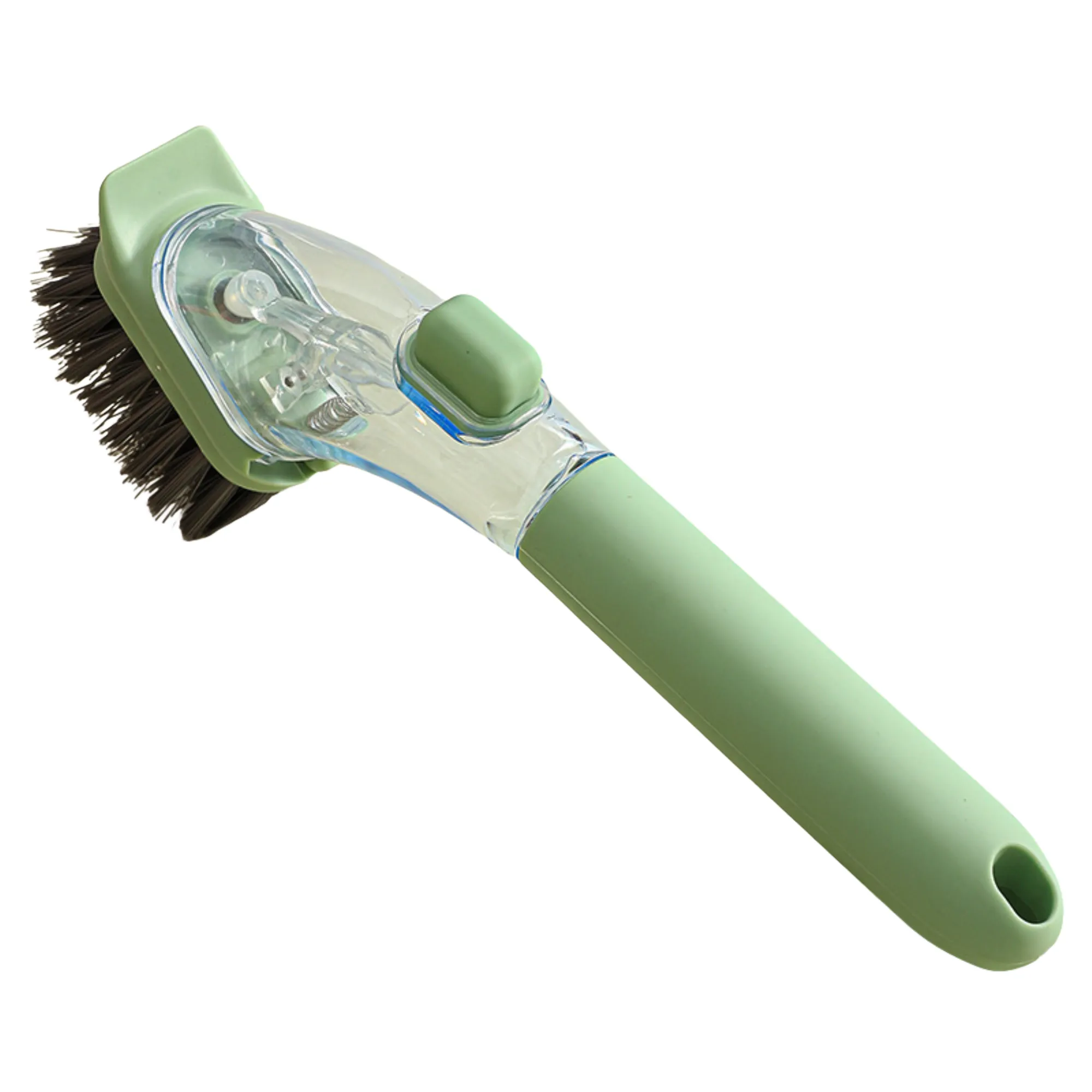 Press-To-Add Liquid Cleaning Brush 6