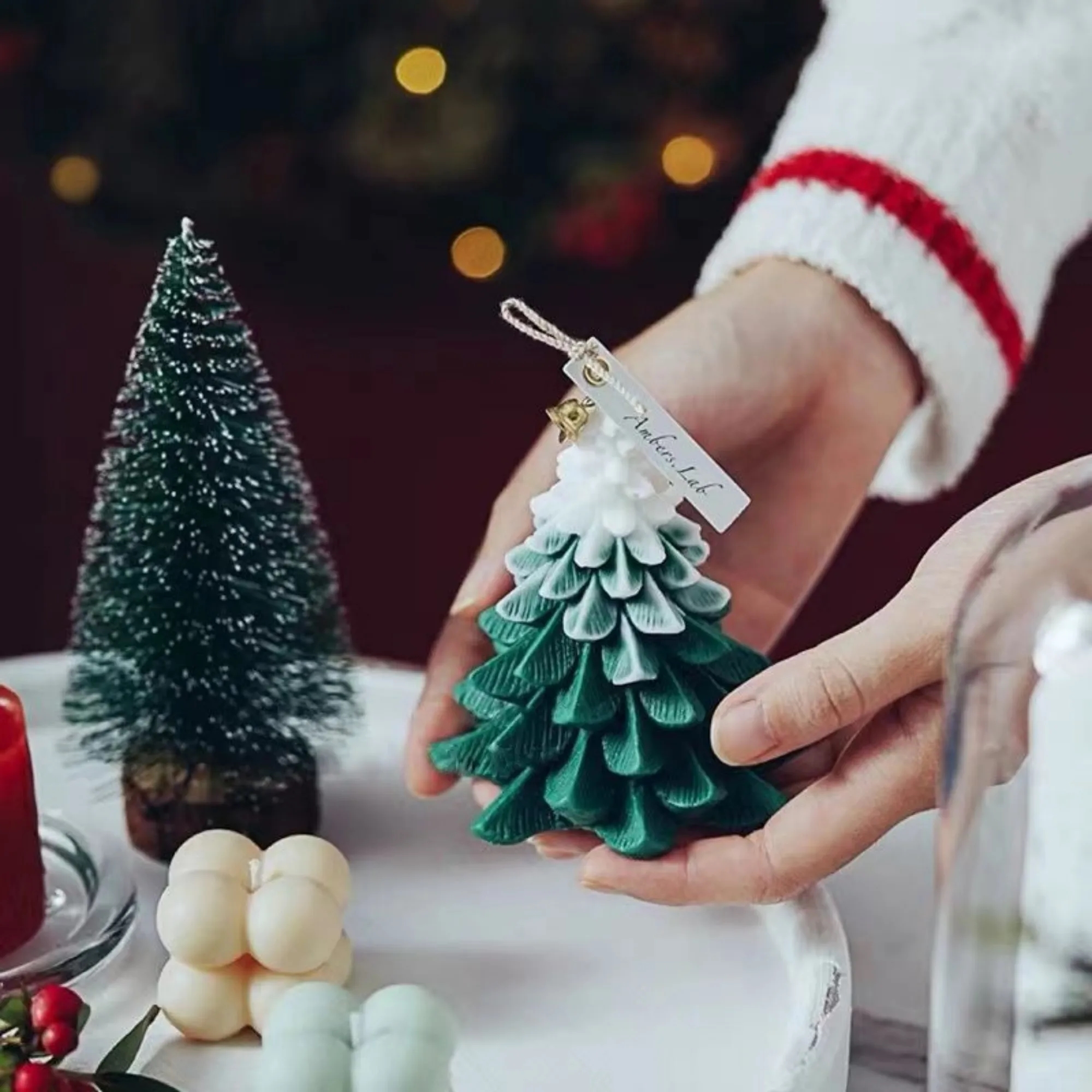 Christmas Tree Scented Candle 4