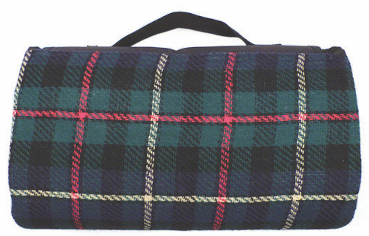 Outdoor Plaid Blanket 12