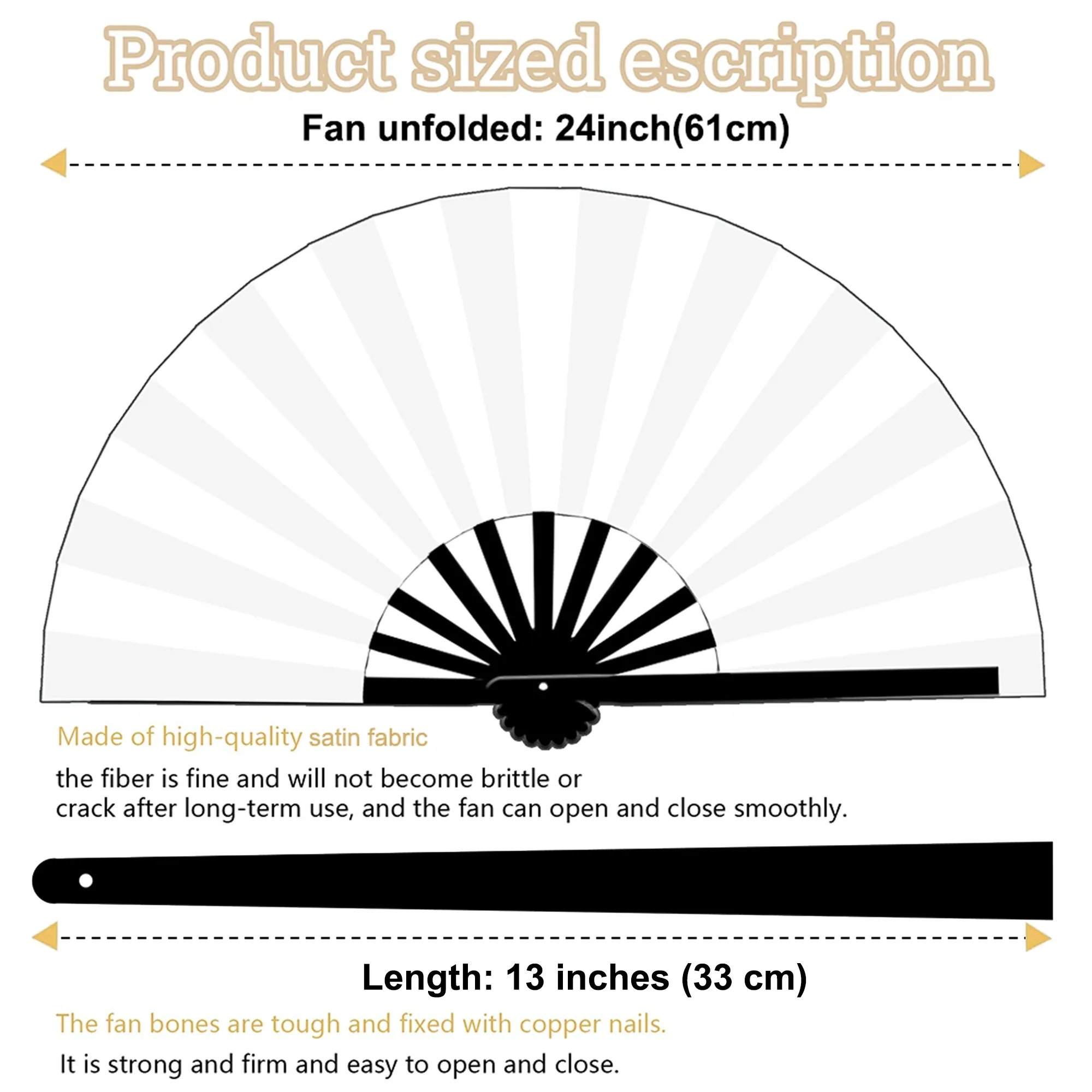 Western Cowgirl Line Dance Folding Hand Fan 13 Inch 21