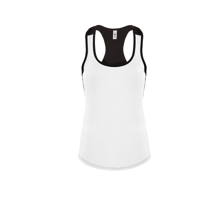 Next Level Apparel Ladies' Ideal Colorblock Racerback Tank 21