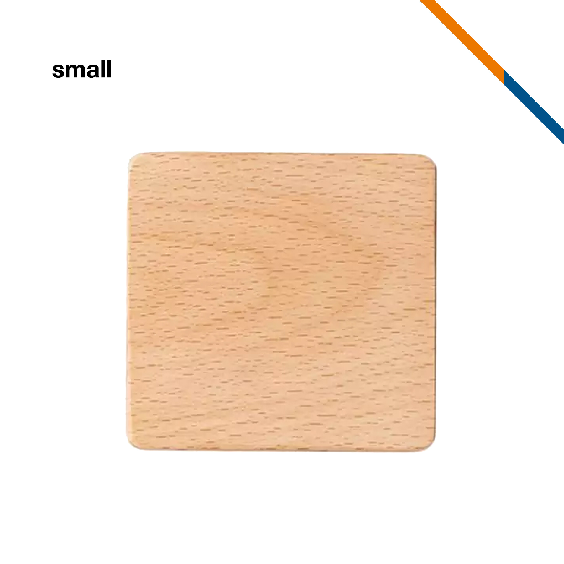 Shockley Beech Wood Square Coaster 5