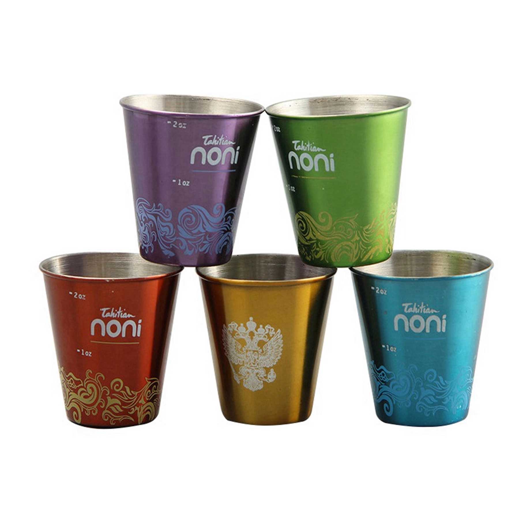 2 OZ. Stainless Steel Wine Cup Shot Glass 2