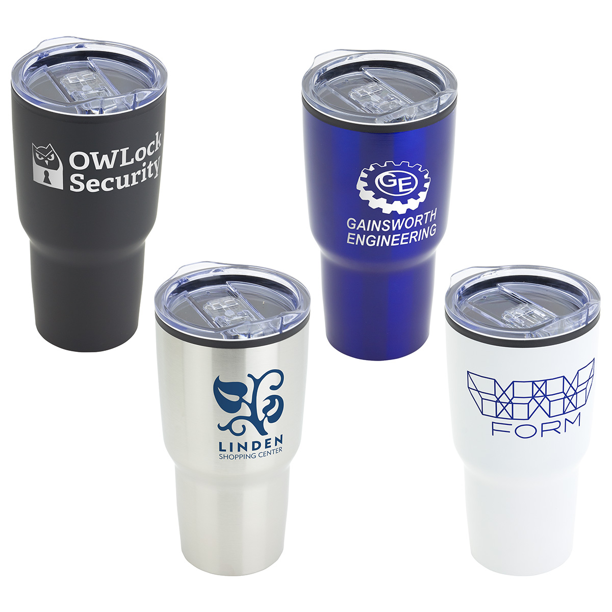 Odyssey 30 oz Stainless Steel/Polypropylene Travel Tumbler 8