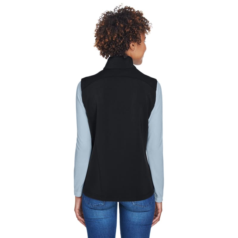 CORE365 Ladies' Cruise Two-Layer Fleece Bonded Soft Shell Vest 10