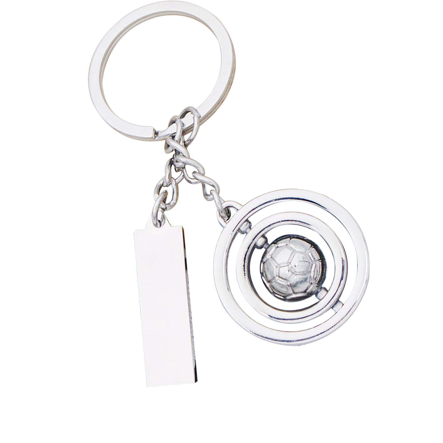 Soccer Metal Keyring 3