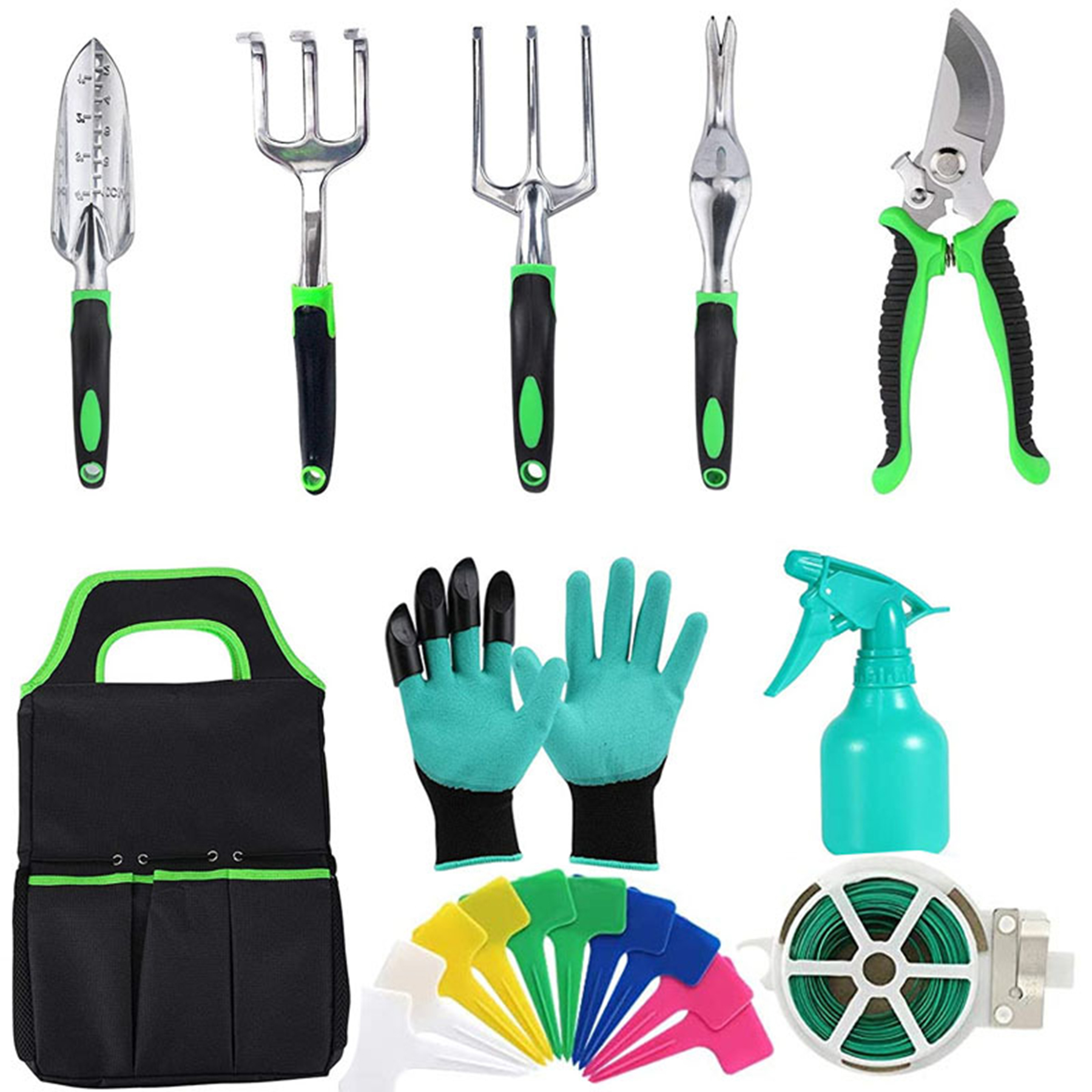 11 Piece Aluminum Alloy Tool Starter Kit with Bag 3