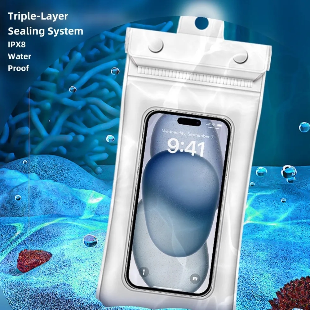 IPX8 Floating Waterproof Phone Pouch 14
