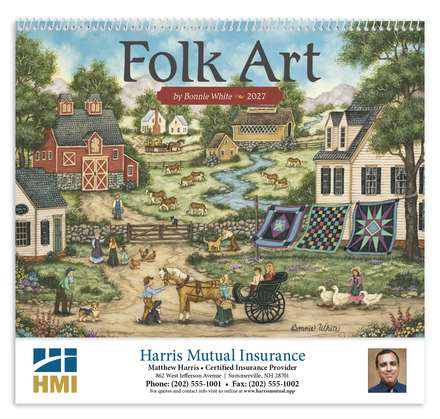 Triumph® Calendars Folk Art Calendar 44