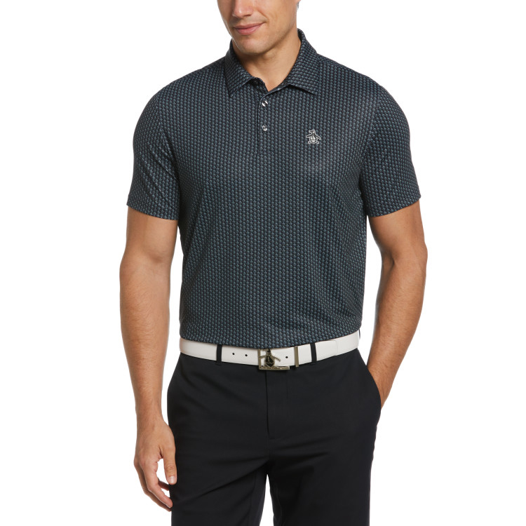 Original Penguin All-Over-Pete Printed Polo (Logo on Left Chest)) 4