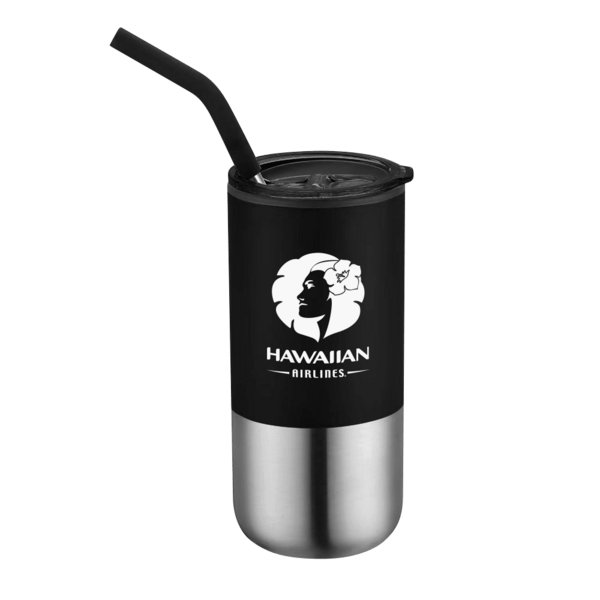 Destin 16oz Double Wall Tumbler w Straw 28