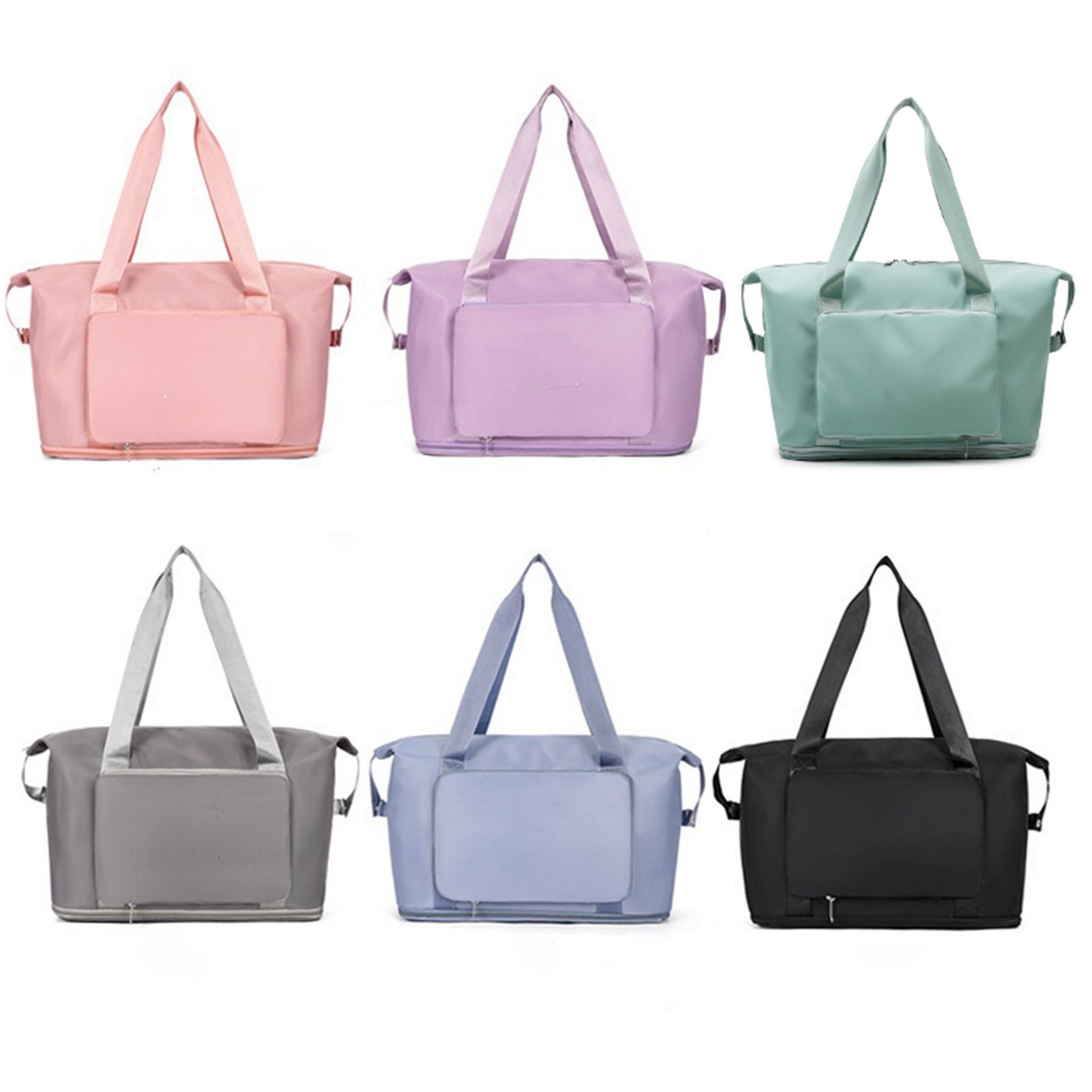 Expandable Folding Travel Duffle Tote Bag 1