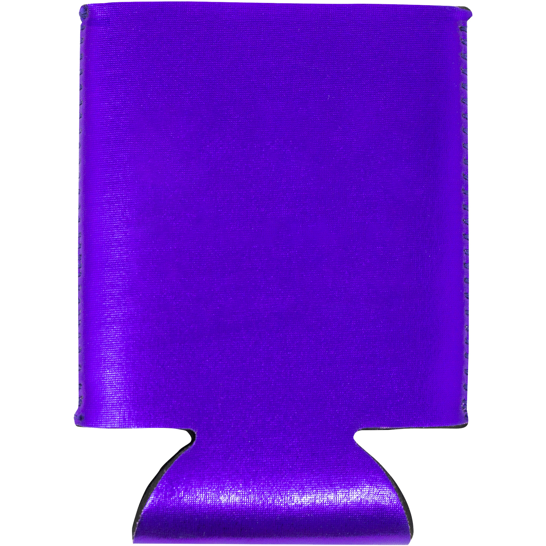 Metallic Neoprene Collapsible can cooler