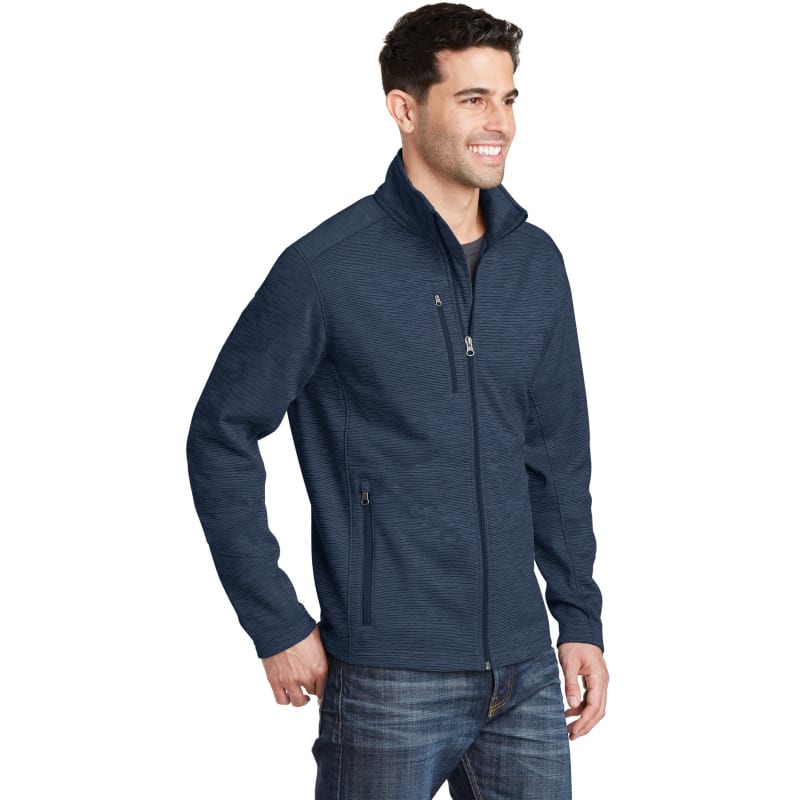 Port Authority Digi Stripe Fleece Jacket. 3