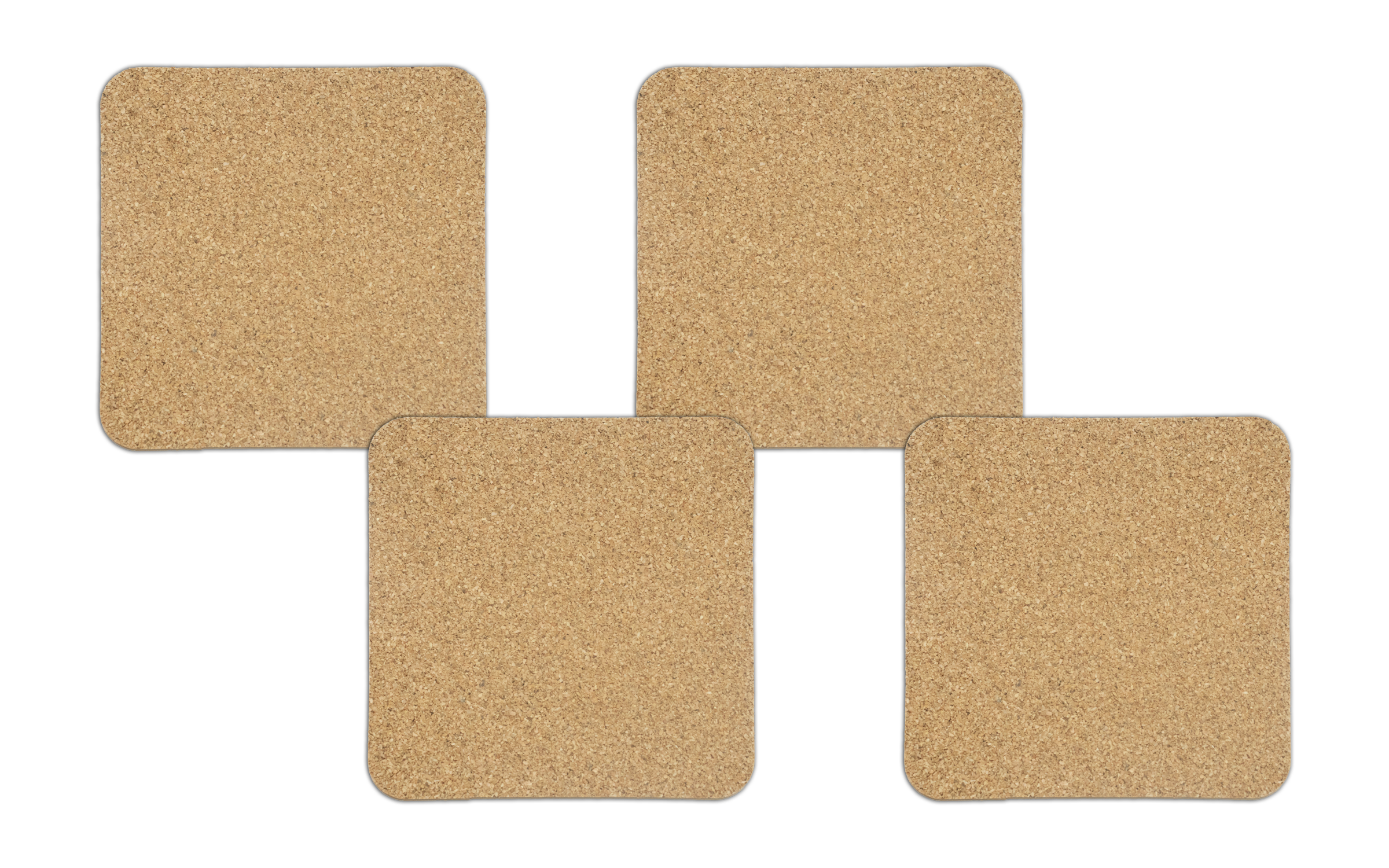 Square Cork Coaster (Set of 4) 5
