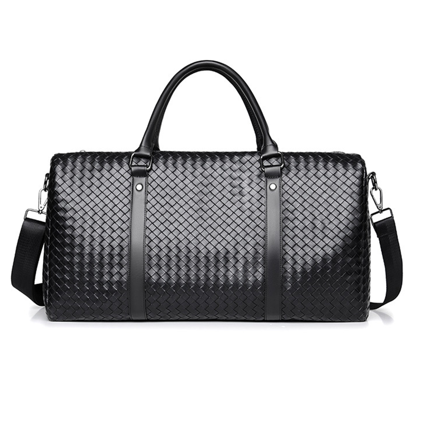 Large Capacity PU Leather Dry Wet Separation Duffel Bag 13