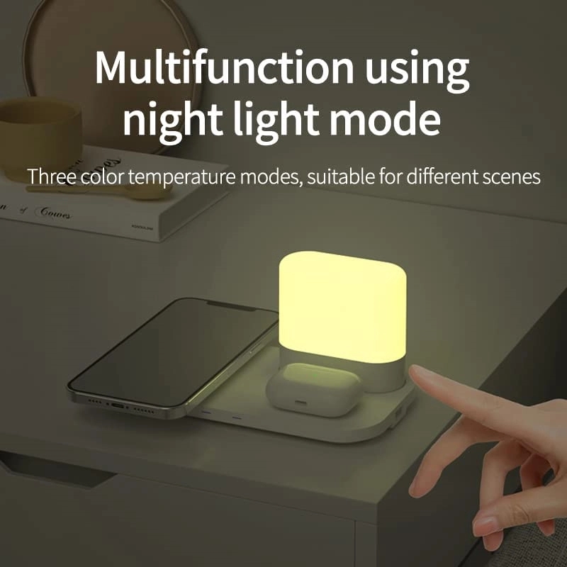 Wireless Charger W/ Night Light 1