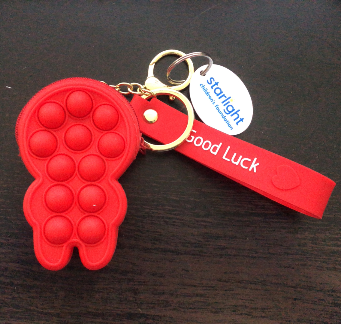 Squid Game Pop-It Pouch w/ Custom Printed Key Tag 4