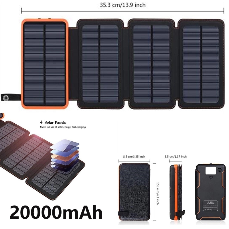 Outdoors Charger With Four Solar Panels-20000mAh 7